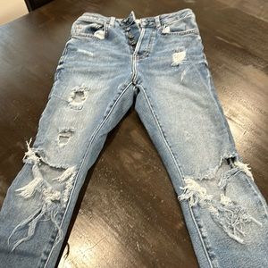Forever 21 jeans.